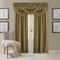 Threadmade Home Antonia Blackout Window Curtain, Antique Gold - 52"W x 84"L